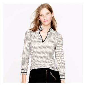 J. Crew Ladies Long Sleeve Blouse
